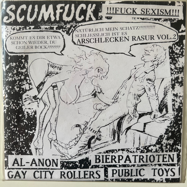 Cover Various - Arschlecken Rasur Vol. 2 (7, Comp, Ltd, Num, W/Lbl, Bla) Schallplatten Ankauf