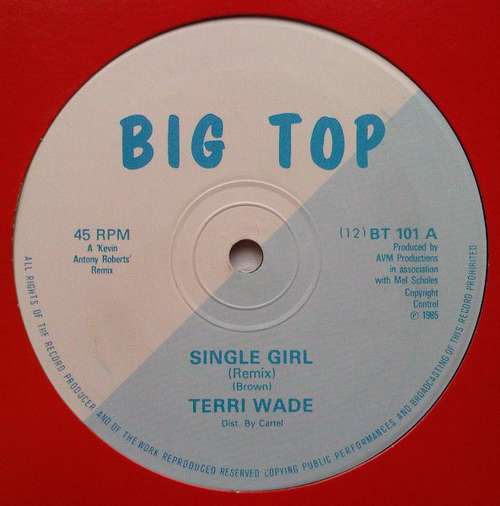 Cover Terri Wade - Single Girl (12) Schallplatten Ankauf