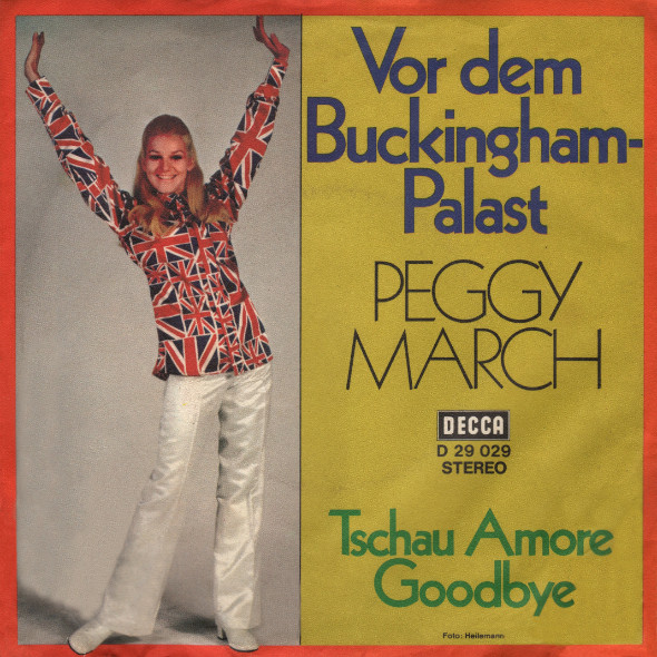 Cover Peggy March - Vor Dem Buckingham-Palast (7, Single) Schallplatten Ankauf
