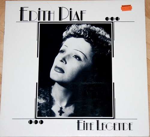 Cover Edith Piaf - Eine Legende (LP, Comp, Mono) Schallplatten Ankauf
