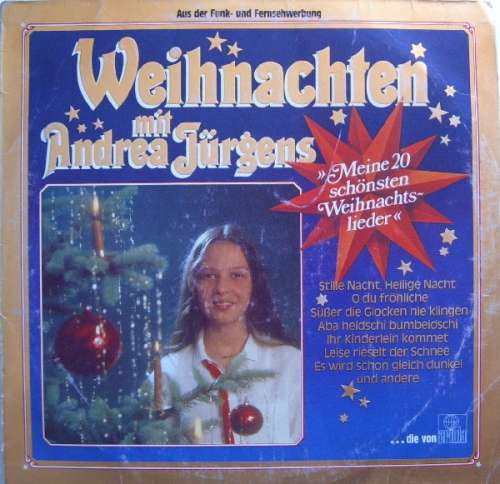 Cover Andrea Jürgens - Weihnachten Mit Andrea Jürgens (Meine 20 Schönsten Weihnachtslieder) (LP, Album) Schallplatten Ankauf