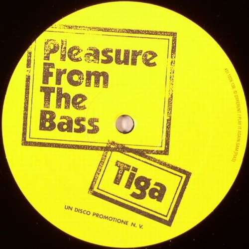 Cover Tiga - Pleasure From The Bass (12, S/Sided, Single, Promo) Schallplatten Ankauf