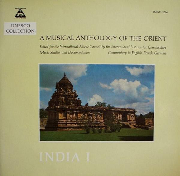Cover Alain Daniélou - India I - Vedic Recitation And Chant (LP, Mono) Schallplatten Ankauf
