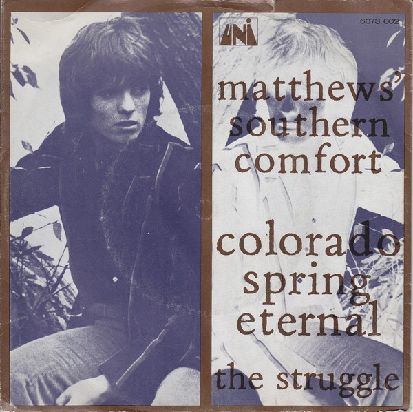 Cover Matthews' Southern Comfort - Colorado Springs Eternal (7, Single) Schallplatten Ankauf