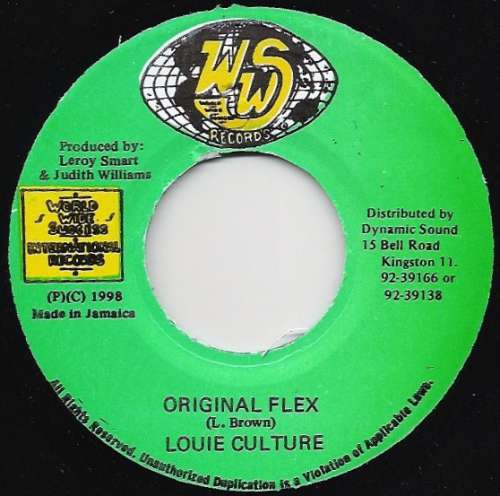 Cover Louie Culture - Original Flex (7) Schallplatten Ankauf