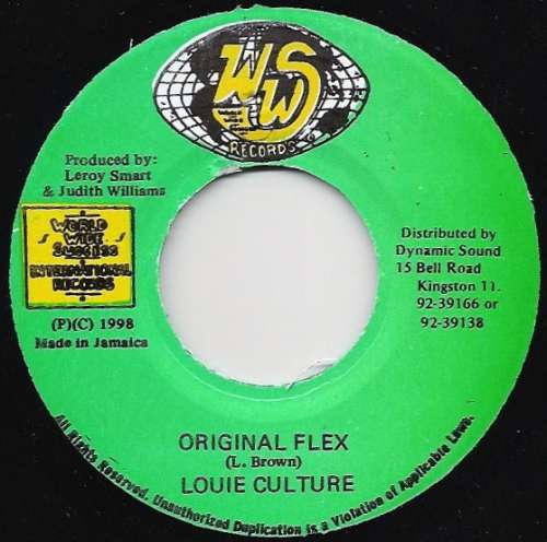 Cover Louie Culture - Original Flex (7) Schallplatten Ankauf