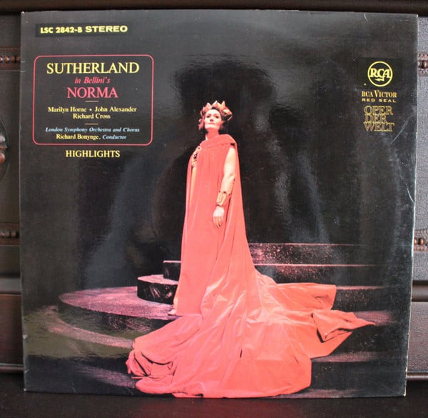 Cover Bellini*, Joan Sutherland - Norma (Highlights) (LP) Schallplatten Ankauf