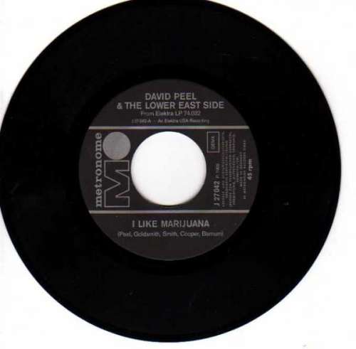 Cover David Peel & The Lower East Side - I Like Marijuana (7) Schallplatten Ankauf