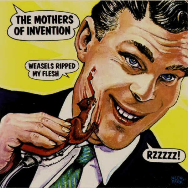 Cover The Mothers Of Invention* - Weasels Ripped My Flesh (LP, Album, RE) Schallplatten Ankauf