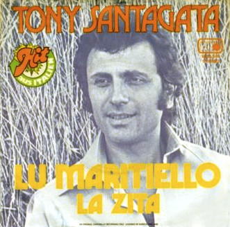 Cover Tony Santagata - Lu Maritiello / La Zita (7) Schallplatten Ankauf