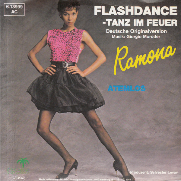 Cover Ramona* - Flashdance - Tanz Im Feuer (7, Single) Schallplatten Ankauf
