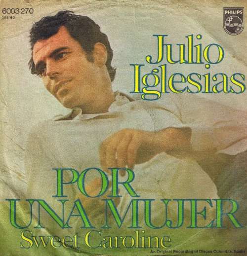 Cover Julio Iglesias - Por Una Mujer (7, Single) Schallplatten Ankauf