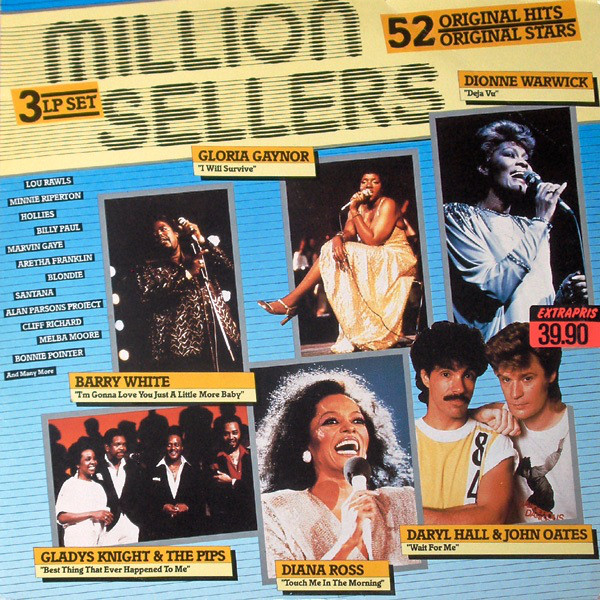 Cover Various - Million Sellers (3xLP, Comp) Schallplatten Ankauf