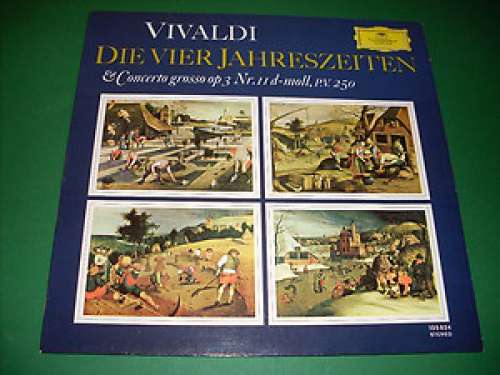 Cover Vivaldi* - Die Vier Jahreszeiten & Concerto Grosso Op 3 Nr. II D-moll, P.V. 250 (LP, Ste) Schallplatten Ankauf