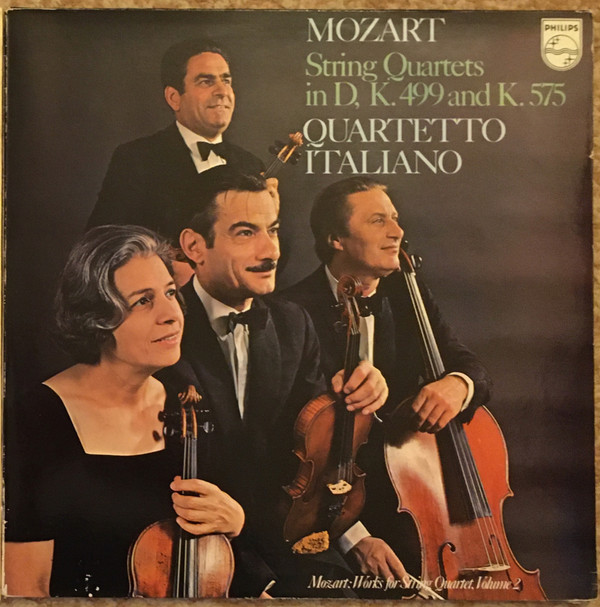 Cover Mozart* / Quartetto Italiano - Streichquartette KV 499 Und KV 575 (LP) Schallplatten Ankauf