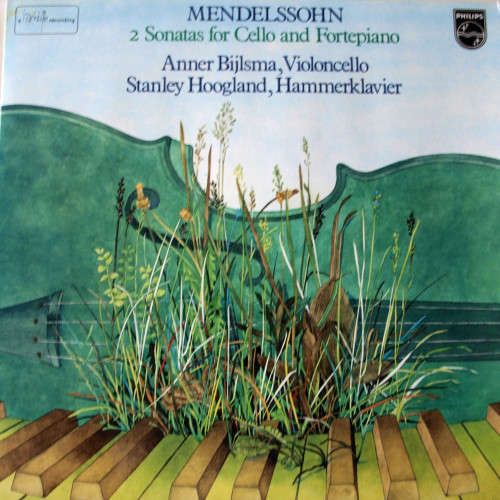 Cover Mendelssohn* – Anner Bijlsma*, Stanley Hoogland - 2 Sonatas For Cello And Fortepiano (LP) Schallplatten Ankauf