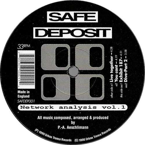 Cover Network Analysis Vol. 1 Schallplatten Ankauf