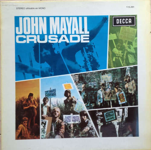 Cover John Mayall & The Bluesbreakers - Crusade (LP, Album, RE) Schallplatten Ankauf