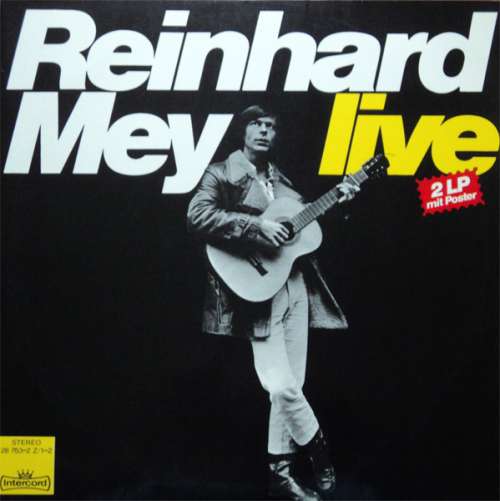 Cover Reinhard Mey - Live (2xLP, Album, Red) Schallplatten Ankauf