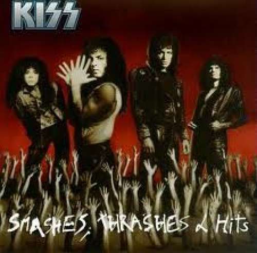Cover Kiss - Smashes, Thrashes & Hits (LP, Comp) Schallplatten Ankauf