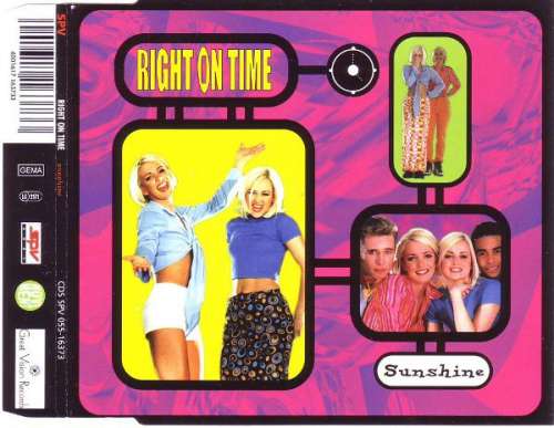 Cover Right On Time - Sunshine (CD, Maxi) Schallplatten Ankauf