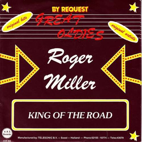 Cover Roger Miller / Sam The Sham & The Pharaohs - King Of The Road  /  Wooly Bully (7, Single) Schallplatten Ankauf