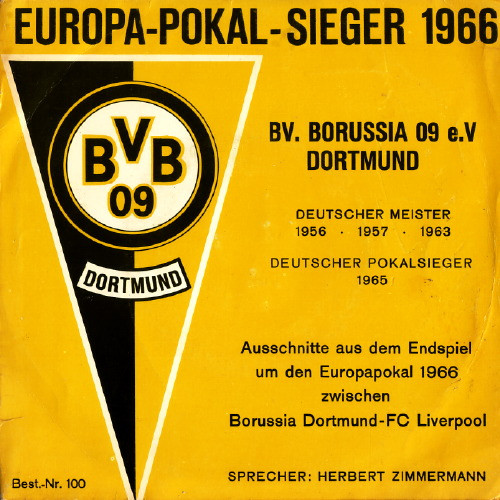 Cover Herbert Zimmermann (3) - Europa-Pokal-Sieger 1966 (7, Mono) Schallplatten Ankauf