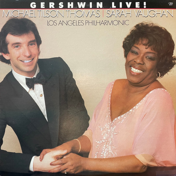 Cover Michael Tilson Thomas, Sarah Vaughan, Los Angeles Philharmonic* - Gershwin Live! (LP, Album, Ter) Schallplatten Ankauf