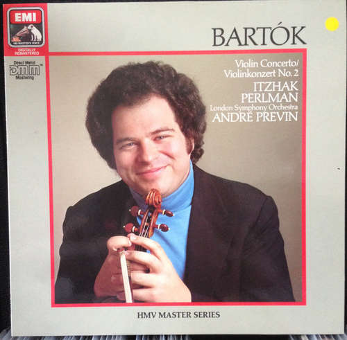 Cover Bartók* / Itzhak Perlman, London Symphony Orchestra*, André Previn - Violin Concerto - Violinkonzert No. 2 (LP, RE, RM, DMM) Schallplatten Ankauf