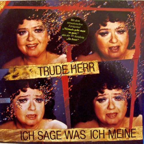 Cover Trude Herr - Ich Sage Was Ich Meine (LP, Album) Schallplatten Ankauf