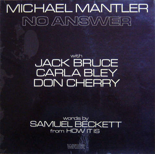Cover Michael Mantler - No Answer (LP, Album, RP) Schallplatten Ankauf