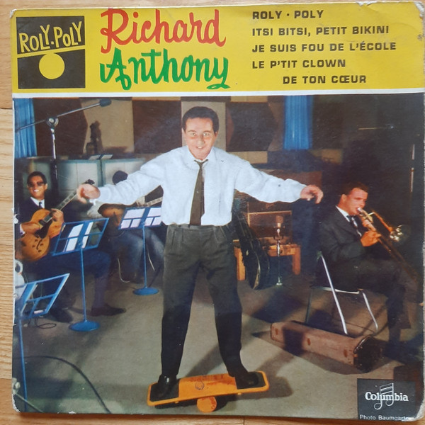 Cover Richard Anthony (2) - Roly - Poly (7, EP) Schallplatten Ankauf