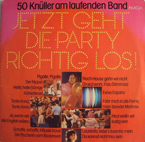 Cover Chor Und Orchester Allotria* - Jetzt Geht Die Party Richtig Los (LP, Mixed) Schallplatten Ankauf