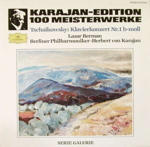 Cover Tschaikowsky*, Lazar Berman, Berliner Philharmoniker, Herbert von Karajan - Klavierkonzert Nr. 1 B-moll Op. 23 (LP) Schallplatten Ankauf