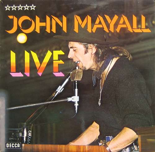 Cover John Mayall Live Schallplatten Ankauf