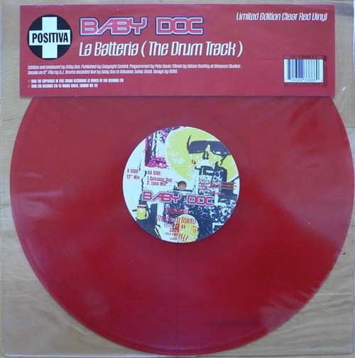 Cover Baby Doc - La Batteria (The Drum Track) (12, Ltd, Red) Schallplatten Ankauf