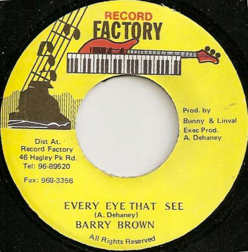 Cover Barry Brown - Every Eye That See (7) Schallplatten Ankauf