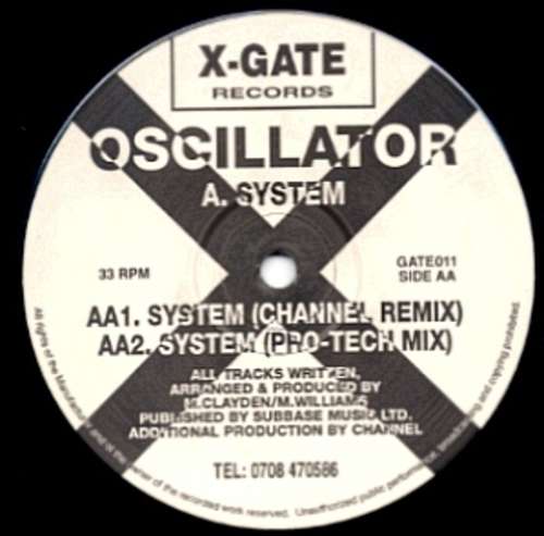 Cover Oscillator (2) - System (12) Schallplatten Ankauf