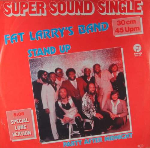 Cover Fat Larry's Band - Stand Up (12) Schallplatten Ankauf