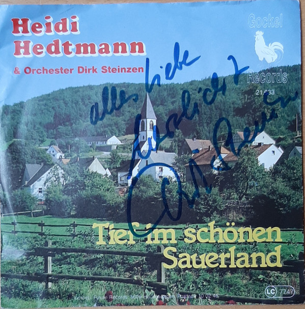 Cover Heidi Hedtmann - Tief im schönen Sauerland (7) Schallplatten Ankauf