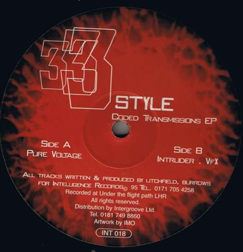 Cover 3 Style (2) - Coded Transmissions EP (12, EP) Schallplatten Ankauf