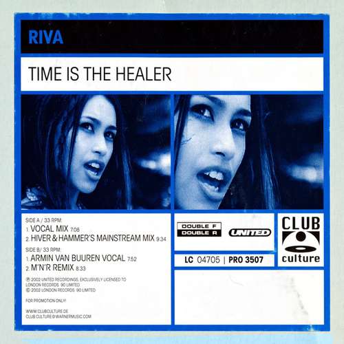 Cover Riva - Time Is The Healer (12, Promo) Schallplatten Ankauf