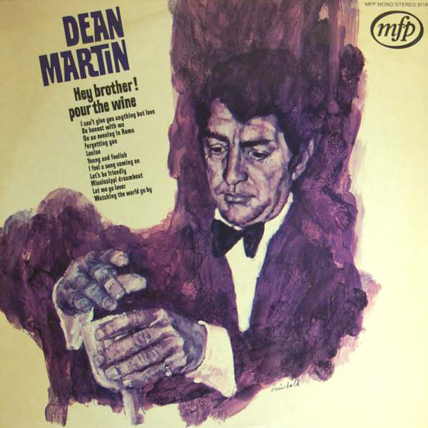 Cover Dean Martin - Hey Brother! Pour The Wine (LP, Comp) Schallplatten Ankauf