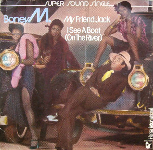 Cover Boney M. - My Friend Jack / I See A Boat (On The River) (12, Single) Schallplatten Ankauf