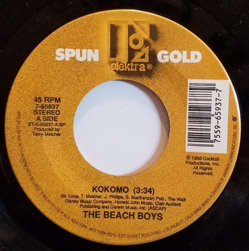 Cover The Beach Boys / Little Richard - Kokomo / Tutti Frutti (7, Single) Schallplatten Ankauf