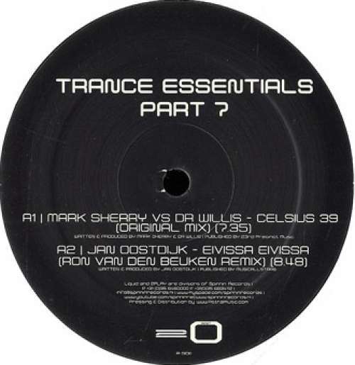 Cover Various - Trance Essentials Part 7 (12) Schallplatten Ankauf