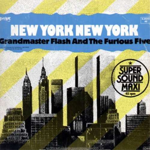 Cover Grandmaster Flash & The Furious Five - New York New York (12, Maxi) Schallplatten Ankauf