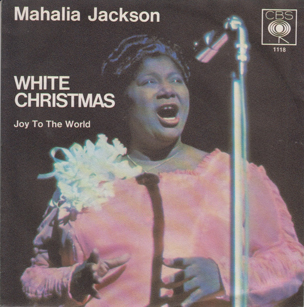 Cover Mahalia Jackson - White Christmas (7, Single, Mono, RE, Sun) Schallplatten Ankauf
