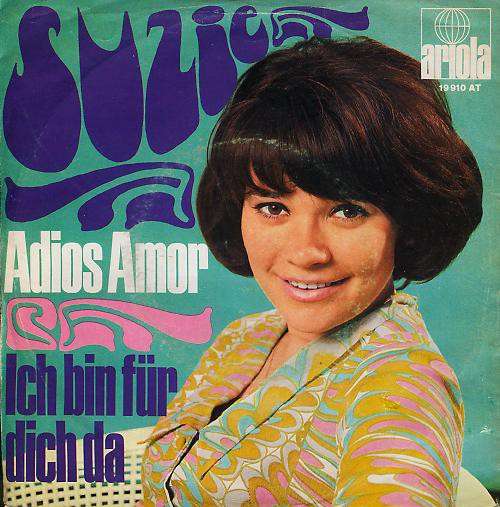 Cover Suzie (2) - Adios Amor / Ich Bin Immer Für Dich Da (7, Single) Schallplatten Ankauf