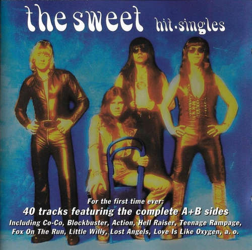 Cover The Sweet - Hit-Singles (2xCD, Comp) Schallplatten Ankauf